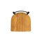 Holland Bar Stool Co 18" Low Back Swivel Vanity Stool, Bronze Finish, Med Oak Seat 82118BZMedOak - alternate 3